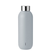 Mobile Preview: Stelton Keep Cool doppelwandige Edelstahltrinkflasche 0,6 Liter cloud